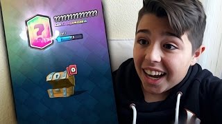 LEGENDARIA EN COFRE GRATIS CUANDO MENOS ME LO ESPERO!!! + CLAN PARA SUSCRIPTORES!!! | Clash Royale