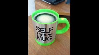 Кружка с размешивателем и зарядное устройство