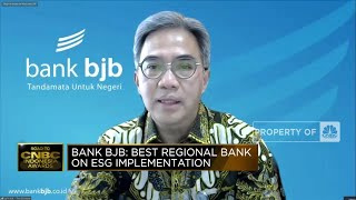 Bank BJB Raih “Best Regional Bank On ESG Implementation"