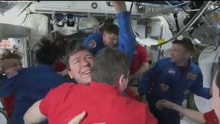 SpaceX Crew-8 hatch opening