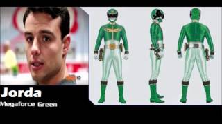 Power Rangers MegaForce Full Team (Fan Art)