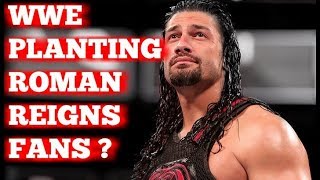 Did WWE Plant ROMAN REIGNS Fans in the Crowd on RAW ?