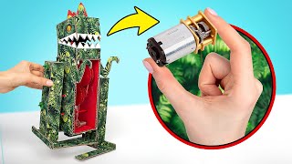 DIY Cardboard Robot Dinosaur T-Rex | Amazing Craft!❤️?