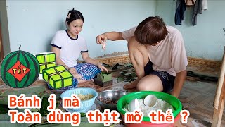 BẠN TRAI HÀN HÀO HỨNG LẦN ĐẦU LÀM BÁNH CHƯNG
