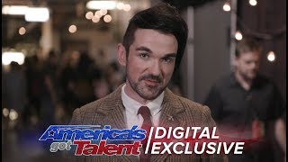 Elimination Interview: Colin Cloud Is Thankful For AGT Journey - America's Got Talent 2017