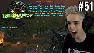 TEK TIER UNLOCKED & T-REX + BRONTO BREED - ARK Ragnarok #51