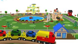 Choo Choo Train - Toy Train - Toy Factory - Trains for kids - Videos for kids - Train Cartoon