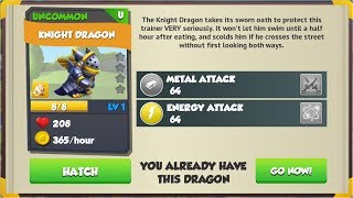 ?Knight Dragon - Dragon Mania Legends - Gameplay Walkthrough part 797 HD