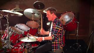 LAUNCHED!! GARY HUSBAND NEW DRUM VIDEOCAST SERIES - FUNK DRUMMING TRAILER