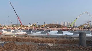 Updates on construction of two new Wuhan hospitals for coronavirus patients