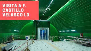 Metro de Santiago - Visita a estación Fernando Castillo Velasco de Linea 3
