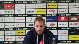 SALA STAMPA Ravaglia: "Lo Zini è il nostro fortino, che emozione gli applausi"