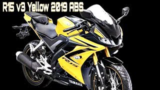 Yamaha R15 V3.0 ABS yellow version 2019 //full specifications and details