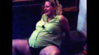 Mommy has to pee, while pregnant w Sage