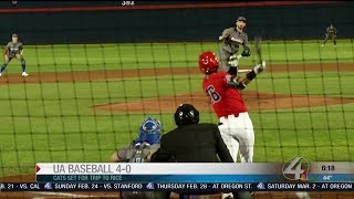 UA baseball starts season 4-0