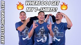 BEST GRAPHIC T-SHIRTS EVER! | Game Changer LA Unboxing/Haul