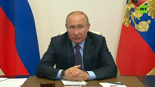 Путин отметил сбой в работе портала госуслуг из-за большого объёма заявок на выплаты на детей