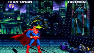 Justice League Task Force (Super Nintendo): Full Gameplay - Easy