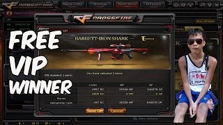 40K YouTube Subscribers Free VIP Giveaway Raffle Winner (Barrett Iron Shark)