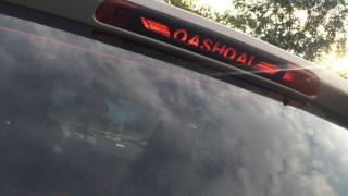 Стробоскоп в стоп сигнал Qashqai