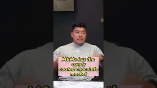 Bart says Skittles and M&Ms are in the same category.