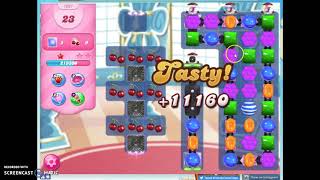 Candy Crush Level 1901 Audio Talkthrough, 3 Stars 0 Boosters
