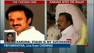 Karunanidhi names Stalin as his successor-1