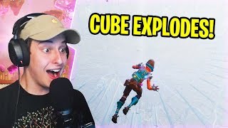 *NEW MAP* CHANGE IN FORTNITE BATTLE ROYALE (Cube Event  & Island)
