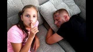 Nu-l trezi pe TATA 3 MARKER Challenge pe fata lui