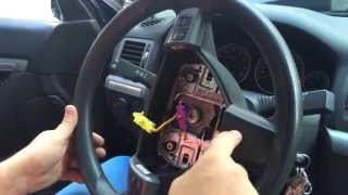 Как снять руль на Opel Vectra C, Astra H, Zafira B