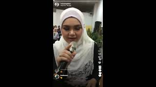 Alahai Sedapnya Dato Seri Siti Nurhaliza Nyanyi Ting Ting Tang Ting #ComelPipiMerah #dafBAMA2018Siti