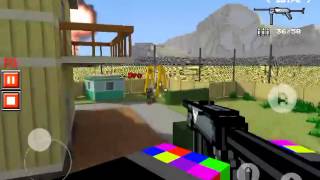 Pixel gun 3D Gameplay! Nuclear City! "Level Up!" Level 10!  (update 1.7.0)