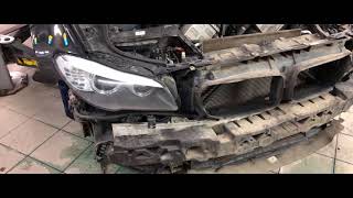 Моем радиаторы BMW M5