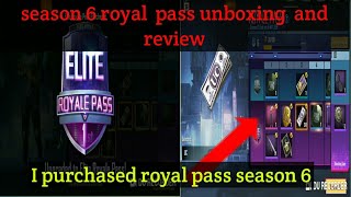 Season 6 royal pass unboxing and review 
Pubg