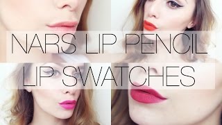 NARS Lip Pencil Lip Swatch | Thumbelina Lillie