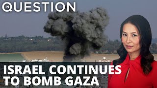 Israeli jets continue to bombard Gaza as Palestinians protest