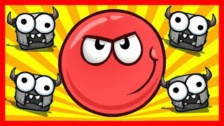 Крутые ПРИКЛЮЧЕНИЯ КРАСНОГО ШАРИКА RED ball Rush #2 детский летсплей от ДЕТСКИЕ ИГРЫ