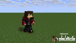 walking and running animations(mine-imator 1.0.3 )