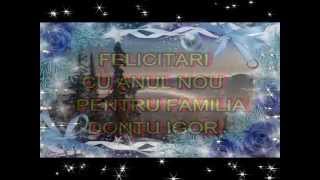 FELICITARI CU ANUL NOU PENTRU FAMILIA DONTU IGOR