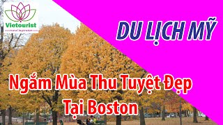 Du Lịch Mỹ - Ngắm Mùa Thu Tuyệt Đẹp Tại Boston- Vietourist.com.vn