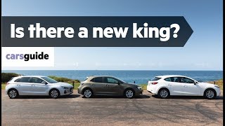 Toyota Corolla vs Mazda 3 vs Hyundai i30  2019 comparison review
