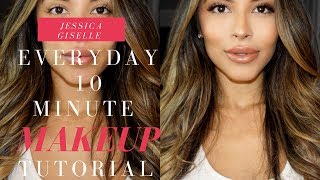 MAKEUP TUTORIAL| Everyday 10 Minute Makeup Look for Busy Moms