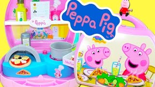 Peppa Pig Huge Compilation Playset and Play Doh Surprise Eggs Story Toys
