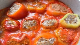 Как приготовить фаршированный перец. | How to cook stuffed peppers.