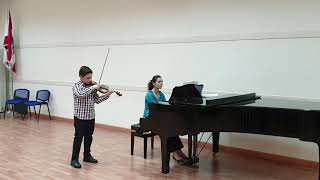 Eduard Dayan - Pierre Rode : Concerto No.7. 1st mov.