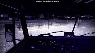 ETS 2, KamAZ 5410, YMZ-236 sound. КамАЗ 5410, звук ЯМЗ-236.