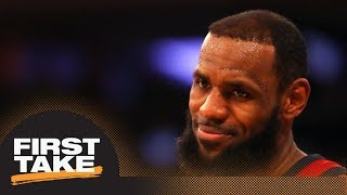 Stephen A.: LeBron James playing 82 games to 'change narrative' this season | First Take | ESPN