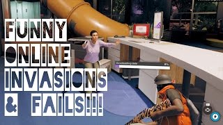 Watch Dogs 2: Funny Online Hacking Invasions & Fails! ("Mild" Strong Language)
