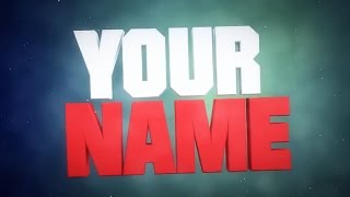 Free 3D Intro #6 | Cinema 4D/AE Template