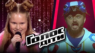 ?ТОП 5 Лучшие песни 4-й эпизод Голос. Дети 2019 5 сезон
